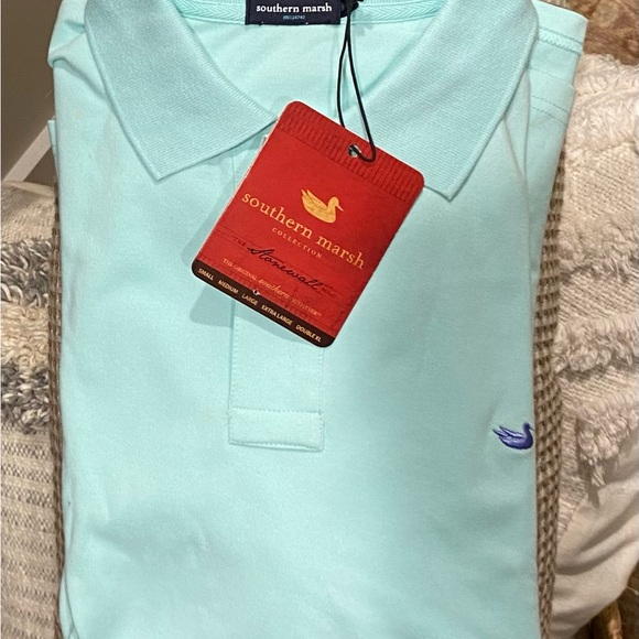 Brand New (Never Worn) Men’s Southern Marsh Stonewall Polo Large - Picture 3 of 12